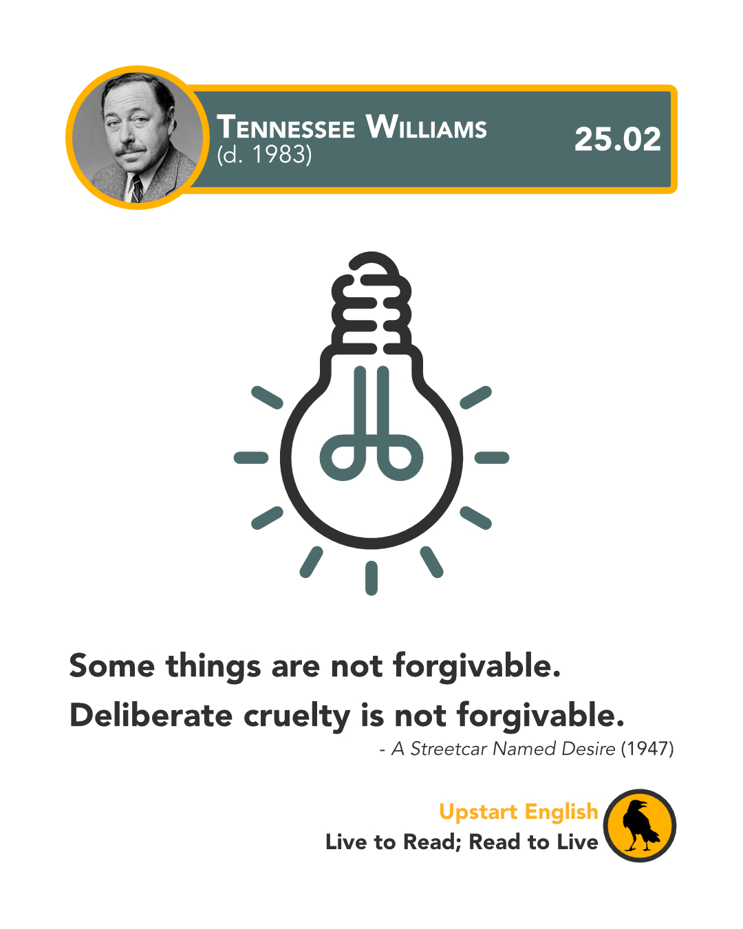 25.02 Tennessee Williams
