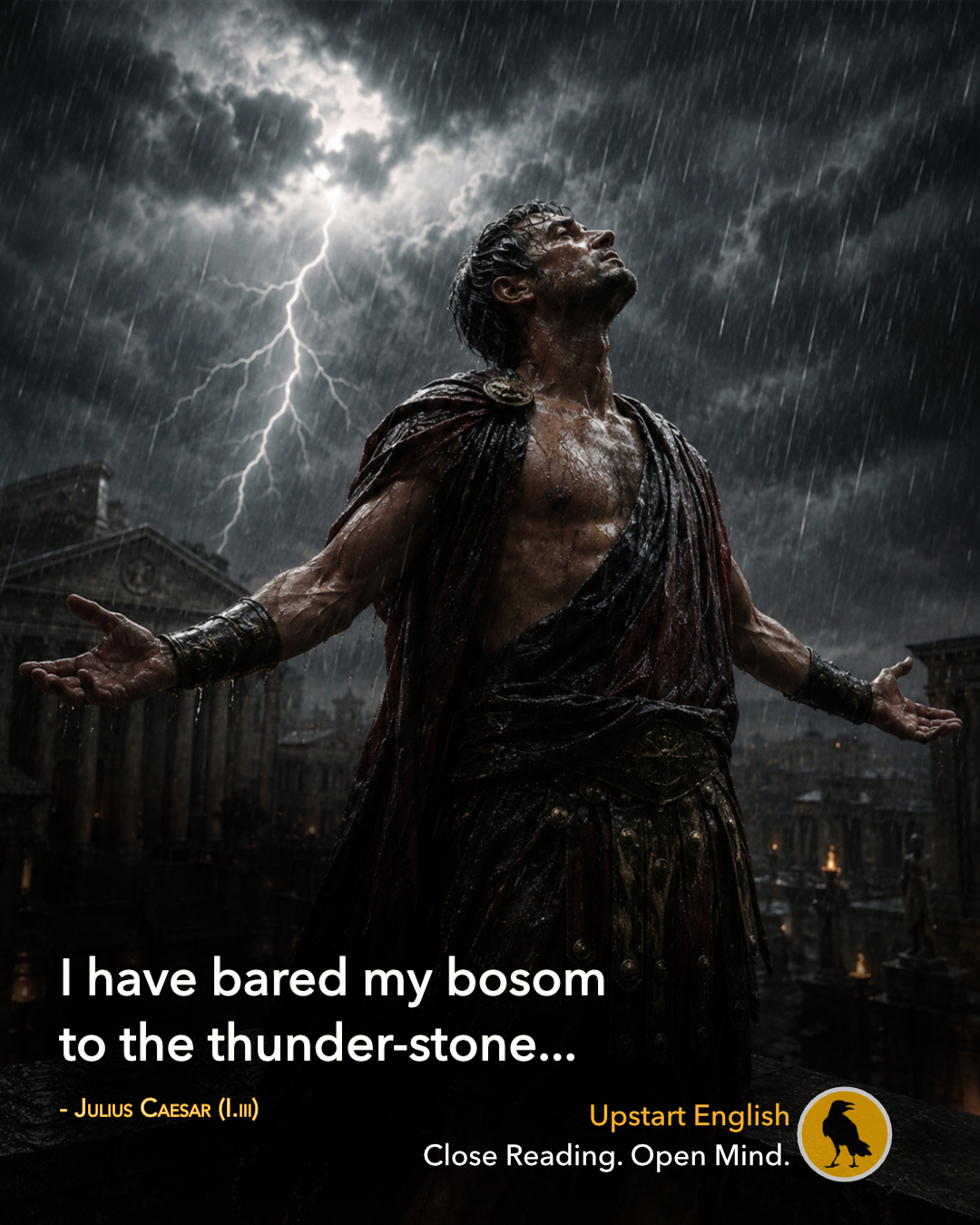 ‘Baby I’m a Star!’: Defiance in Julius Caesar
