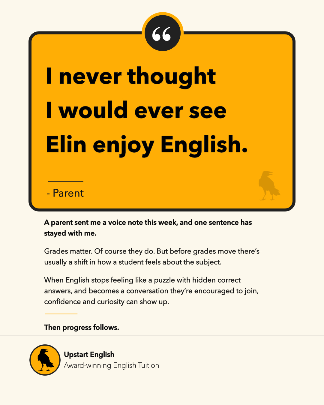 You’re Invited to Enjoy English